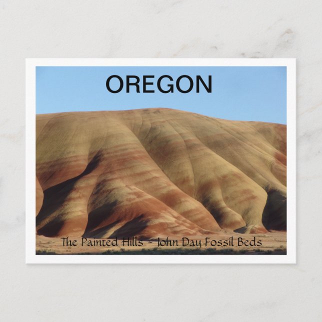 Carte Postale Collines peintes (Devant)