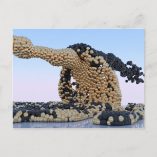 Carte postale Collision