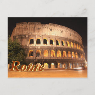 Carte Postale Colloque à Rome