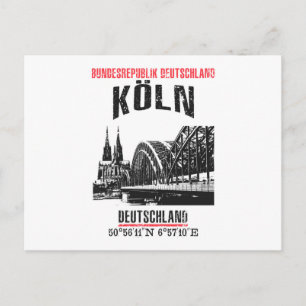 Carte Postale Cologne
