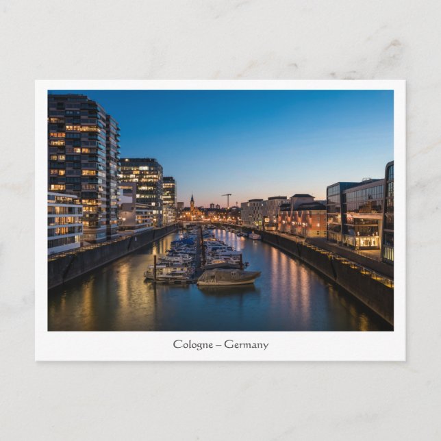 Carte postale Cologne Allemagne (Devant)