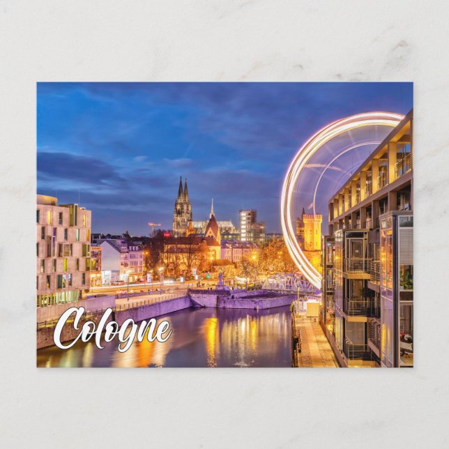 Carte Postale Cologne, Allemagne (Devant)