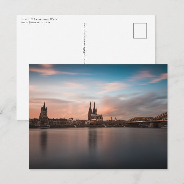 Carte Postale Cologne Allemagne (Devant / Derrière)
