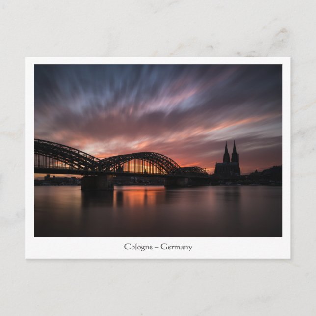 Carte postale Cologne Allemagne (Devant)