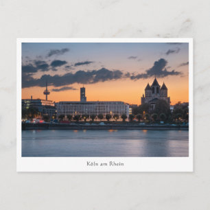 Carte Postale Cologne Allemagne