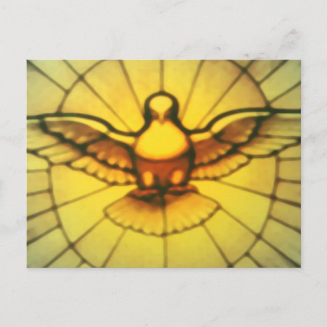 Carte Postale Colombe du Saint-Esprit (Devant)