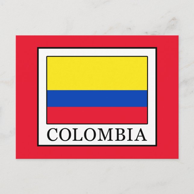 Carte Postale Colombie (Devant)