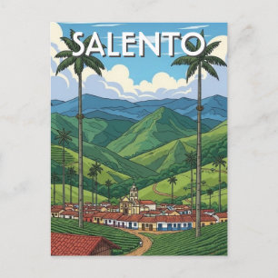 Carte Postale Colombie Salento