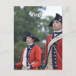 Carte Postale Colonial Williamsburg