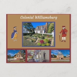 Carte Postale Colonial Williamsburg Virginie