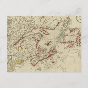 Carte Postale colonies britanniques Amérique du Nord, Nouvelle-A
