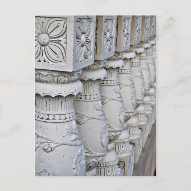 Carte Postale Colonnes architecturales romaines (Devant)