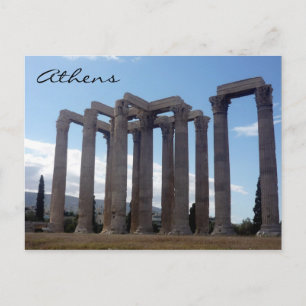 Carte Postale colonnes de zeus