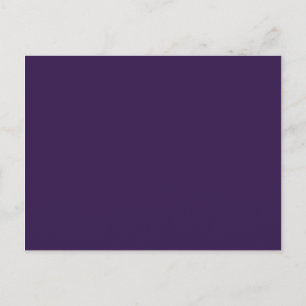 Carte Postale color Russian violet