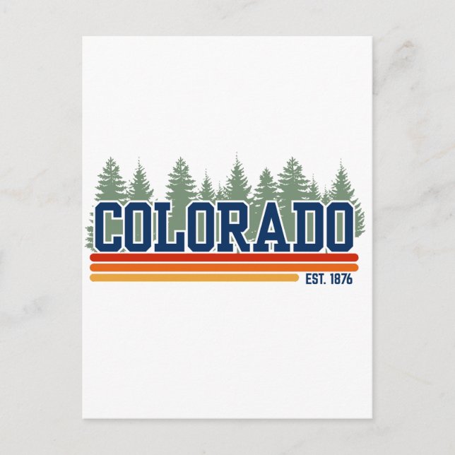 CARTE POSTALE COLORADO (Devant)