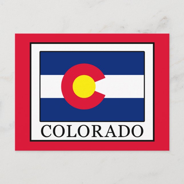 Carte Postale Colorado (Devant)