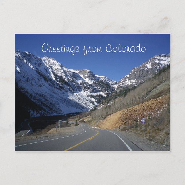 Carte postale Colorado (Devant)