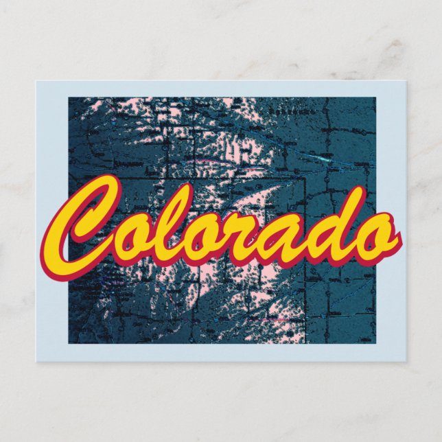 Carte Postale Colorado (Devant)
