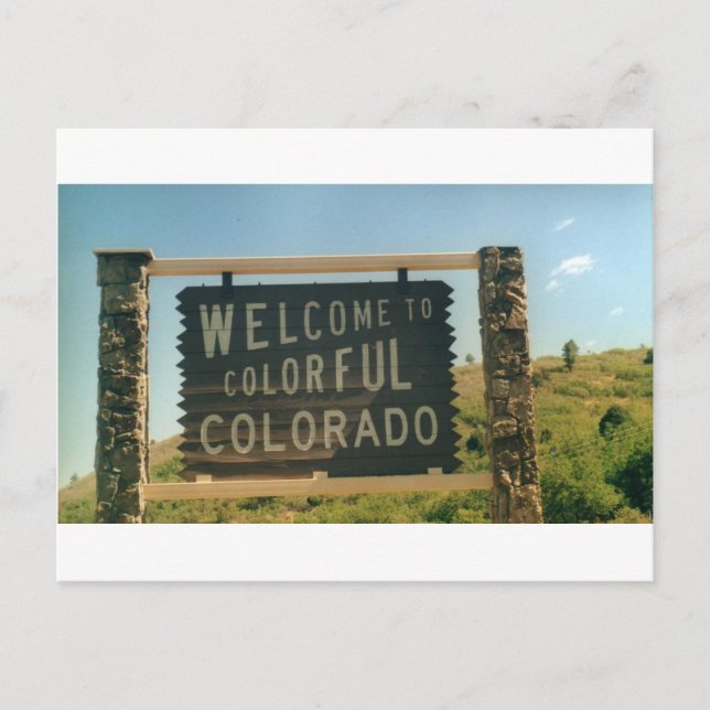 Carte Postale Colorado (Devant)