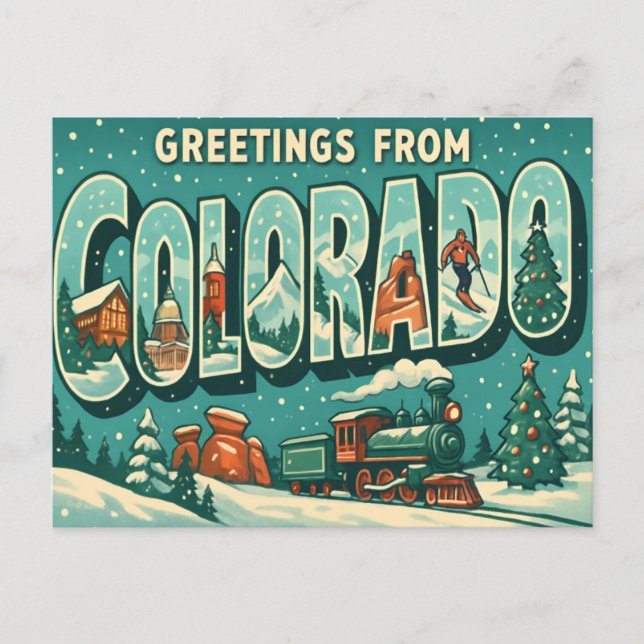 Carte postale COLORADO (Devant)
