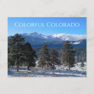Carte Postale Colorado Colorado Longs Peak Rocky Mtn Natl Park