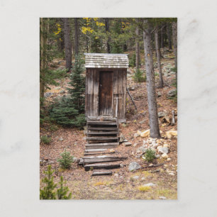Carte Postale Colorado Outhouse à St. Elmo Ghost Town Photo