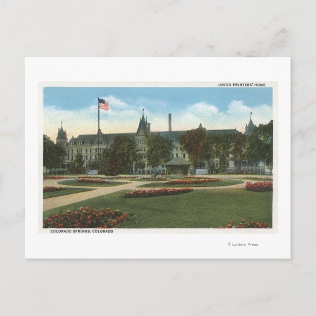 Carte Postale Colorado Springs, Colorado (Devant)