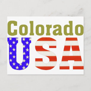 Carte Postale Colorado USA Aashen alpha
