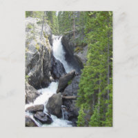 Carte postale Colorado Waterfall
