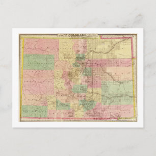 Carte Postale ColoradoCarte panoramiqueColorado