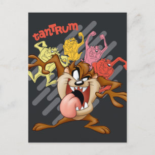 Carte Postale Colorant TAZ™ "Tantrum"