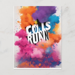 Carte Postale coloré