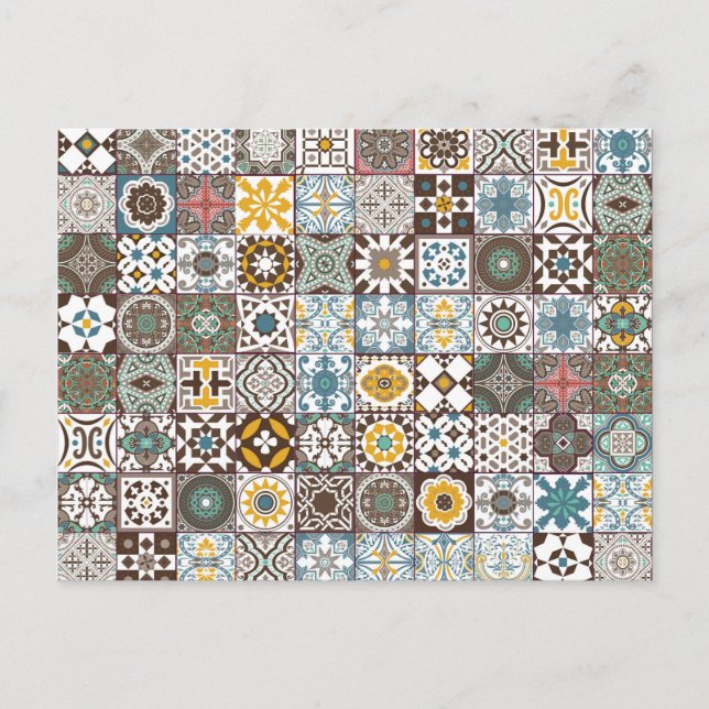 Carte Postale Colored Moroccan (Devant)