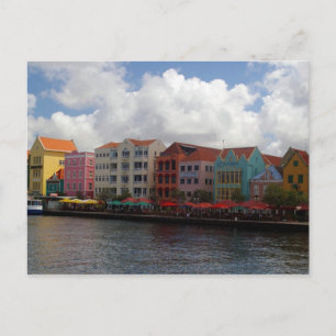 Carte postale colorée Curacao