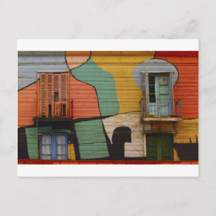 Carte Postale Colorful Shacks Bueno Buenos Aires Argentine