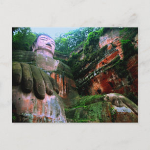 Carte Postale Colossal Le Shan Buddha