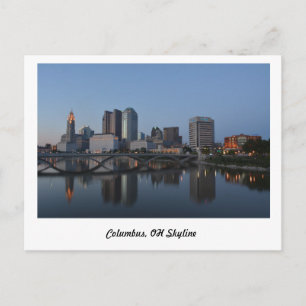 Carte Postale Columbus, Oh Skyline