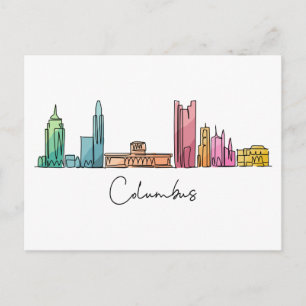 Carte Postale Columbus OHIO