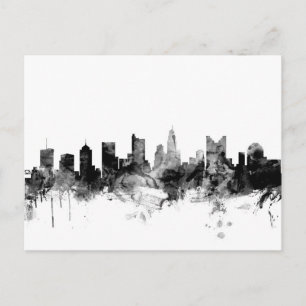 Carte Postale Columbus Ohio Skyline
