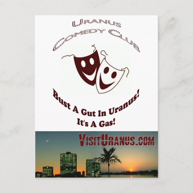 Carte Postale Comedy Club (Devant)