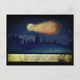 Carte Postale Comète  