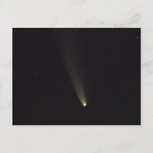 Carte Postale Comète NEOWISE dans le ciel nocturne