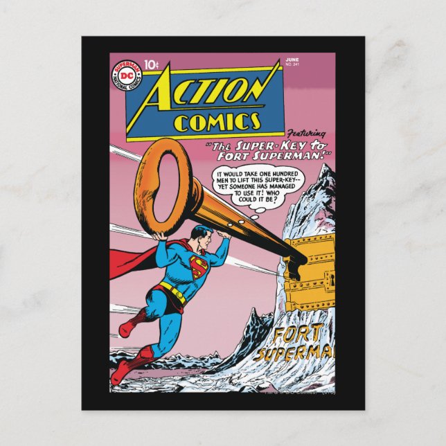 Carte Postale Comics d'action #241 (Devant)