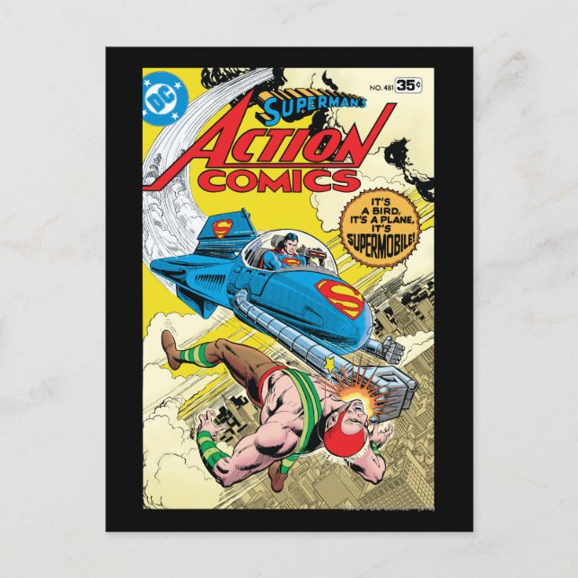 Carte Postale Comics d'action #481 (Devant)