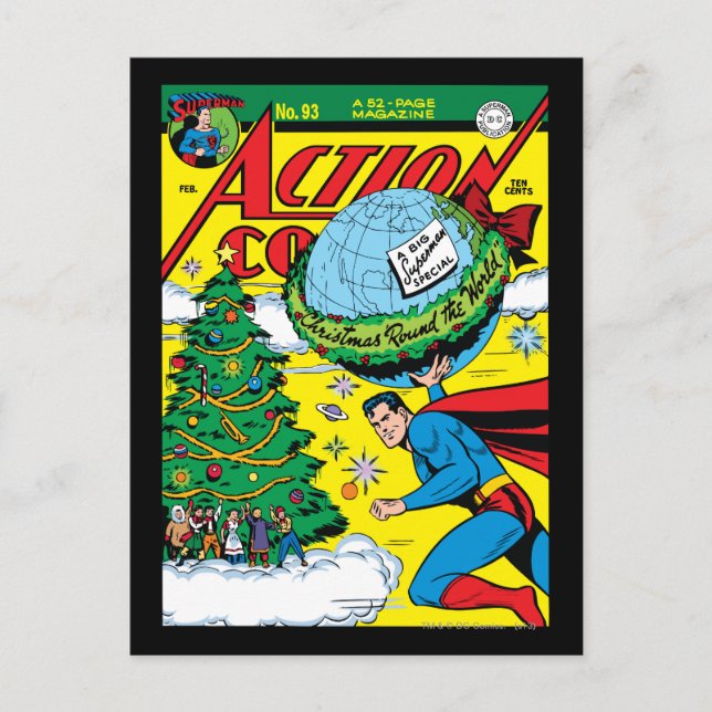 Carte Postale Comics d'action #93 (Devant)