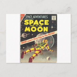 Carte Postale Comique de science-fiction 1