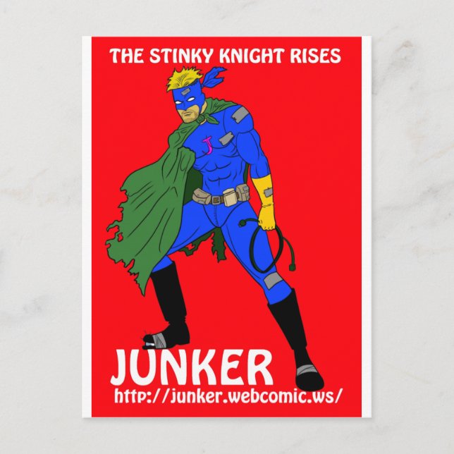 Carte Postale Comique web Junker (Devant)