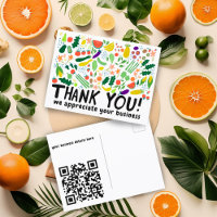 Commande MERCI Épiceries Fruits Légumes QR personn