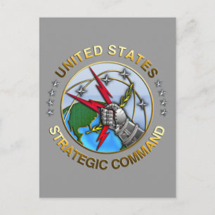 Carte Postale Commandement stratégique des États-Unis