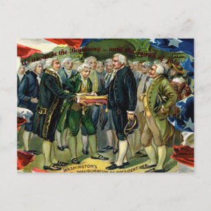 Carte Postale Comme c'était au début ... 4 juillet